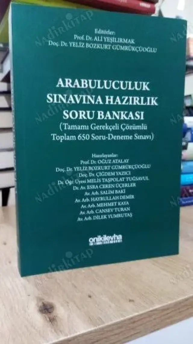 On İki Levha Yayınları Arabuluculuk Sınavına Hazırlık Soru Bankası