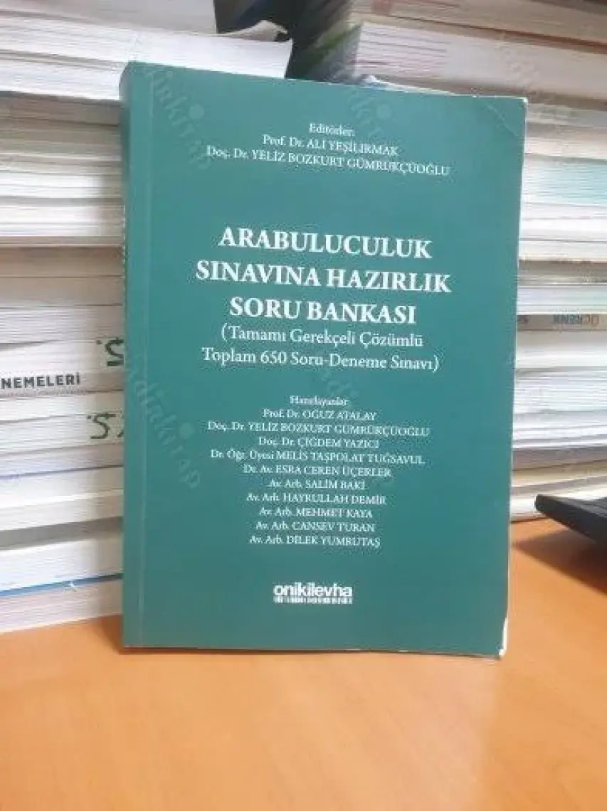 On İki Levha Yayınları Arabuluculuk Sınavına Hazırlık Soru Bankası