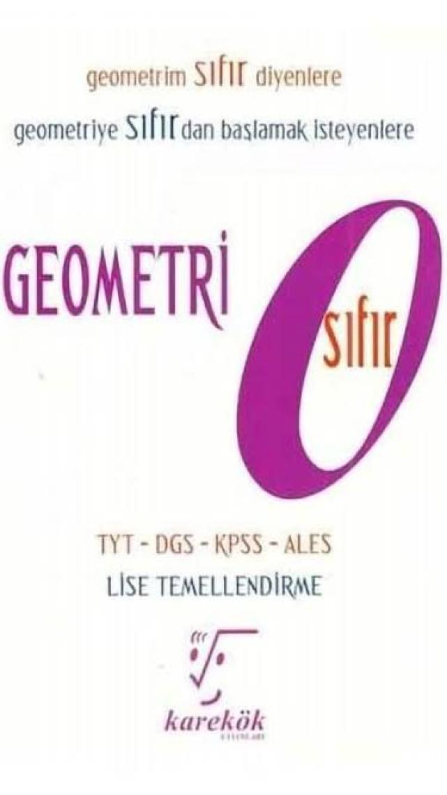 Karekök Yayıncılık Geometri Sıfır Yeni