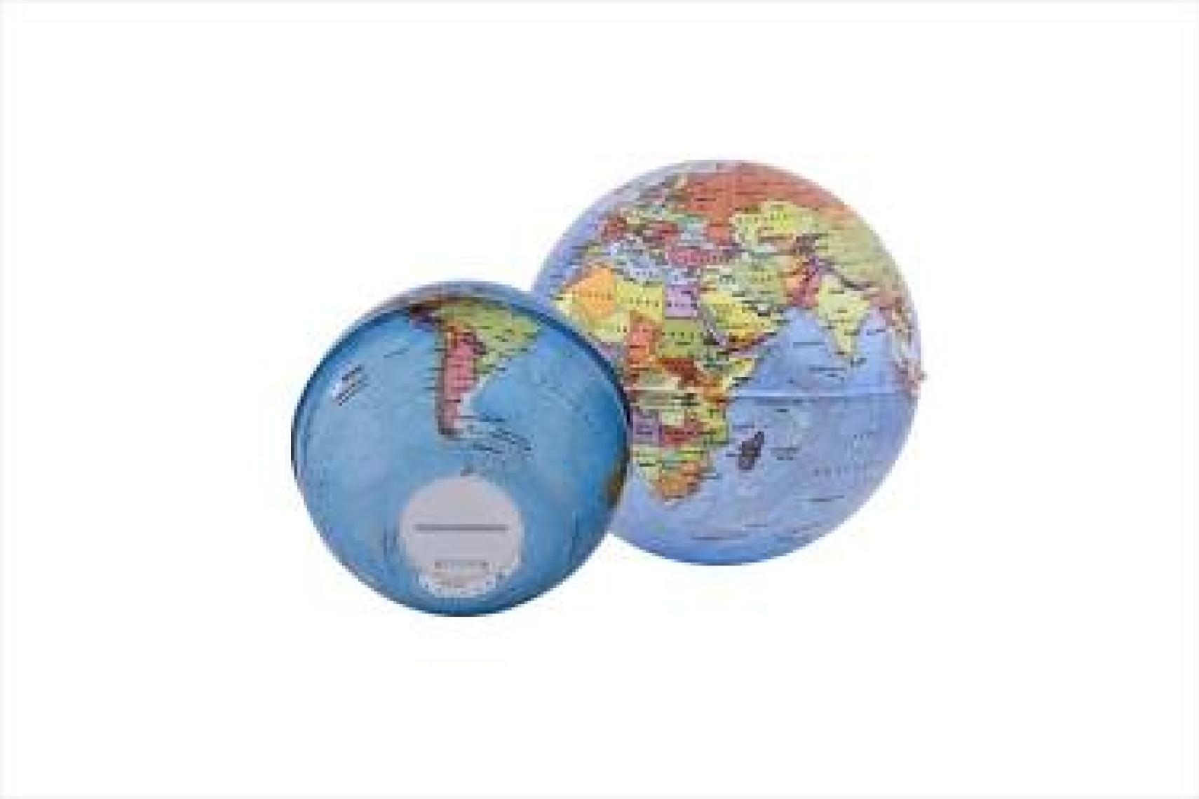 Gürbüz Dünya Kumbara Küre Siyasi 10 cm