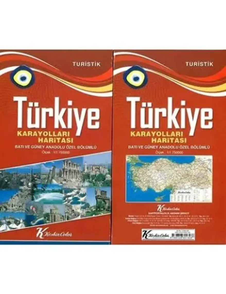 Keskin Color Türkiye Kara Yolları Haritası