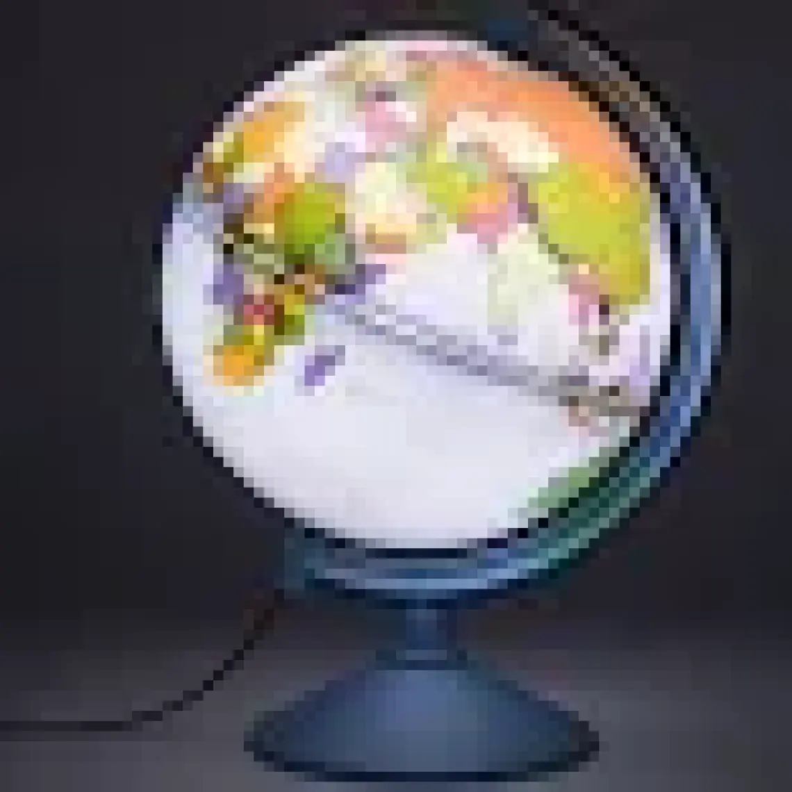 Gürbüz Işıklı Siyasi Küre20 Cm 42201