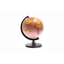 Işıksız Antik Dünya Küre ( Yerküre ) 16 Cm
