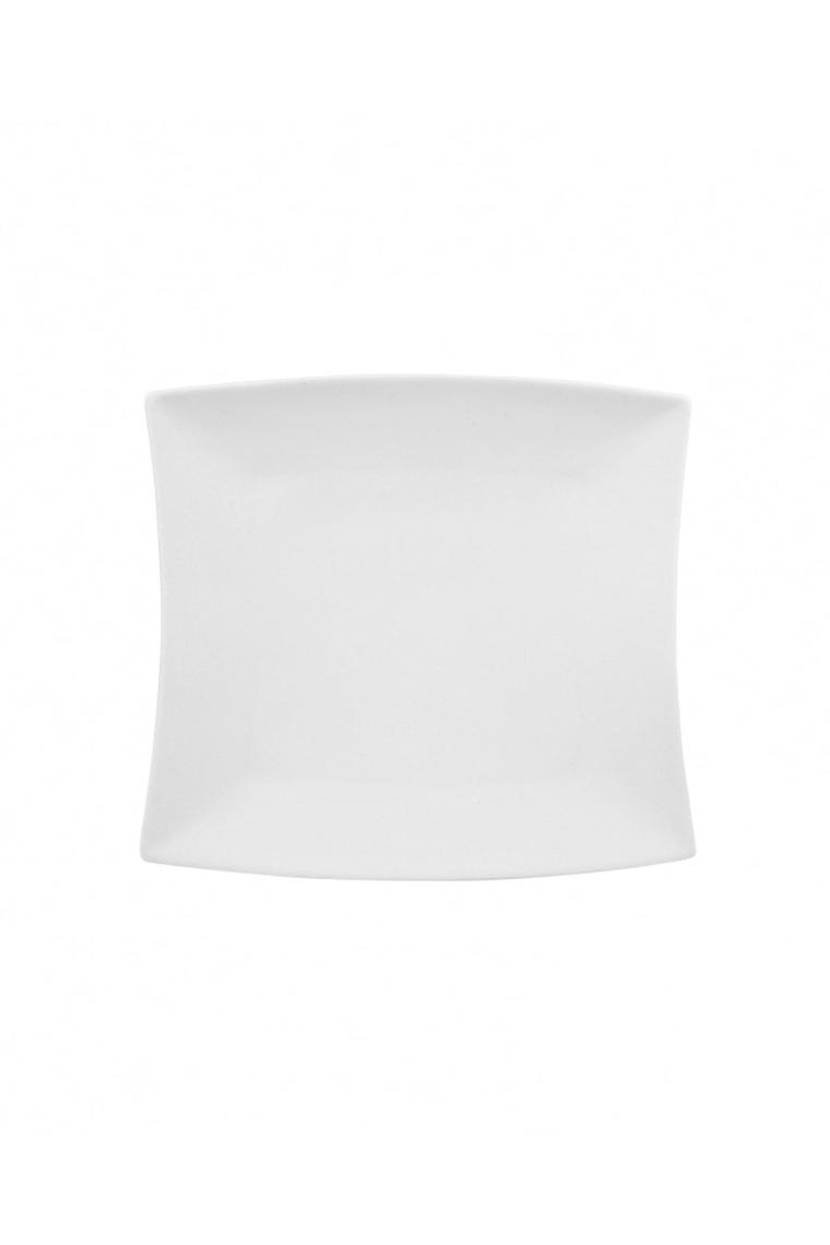 New Perfect White Porselen 26 Parça 6 Kişilik Kare Kahvaltı/servis Takımı