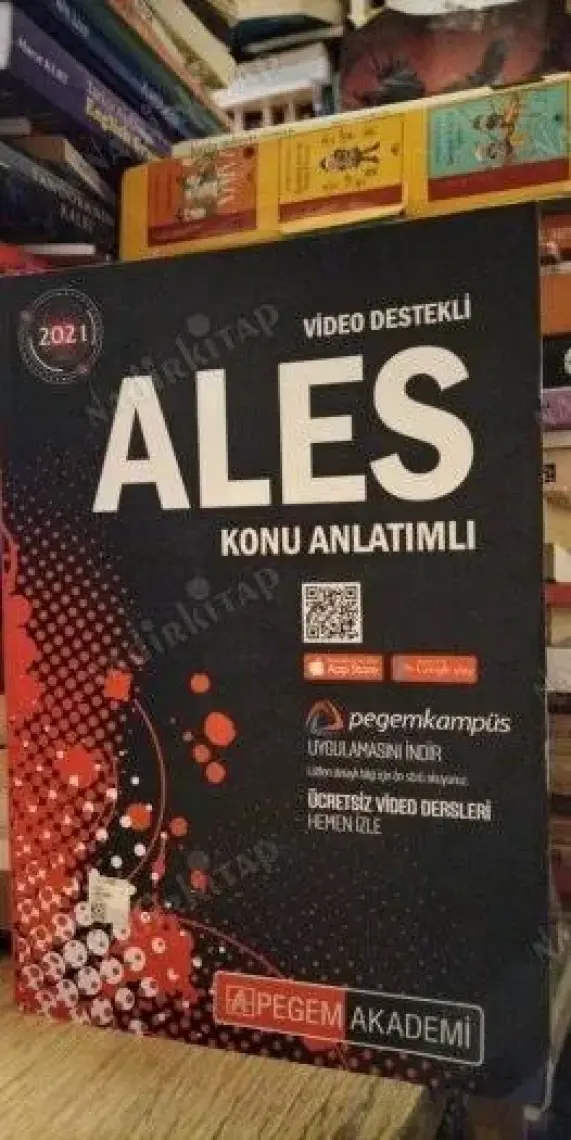Pegem Akademi Yayıncılık ALES 2021 Tüm Adaylar için Video Destekli Konu Anlatımlı