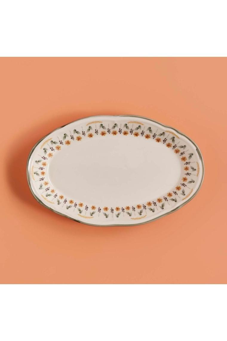 Adelina Stoneware 26 Parça 6 Kişilik Kahvaltı Takımı Yeşil