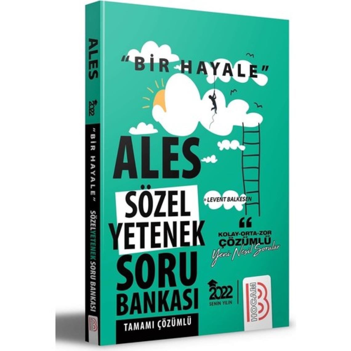 Benim Hocam Yayınları 2022 Bir Hayale Serisi ALES Sözel Yetenek Tamamı