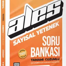 Yediiklim Yayınları 2024 ALES Sayısal Yetenek Tamamı Çözümlü Soru Bankası