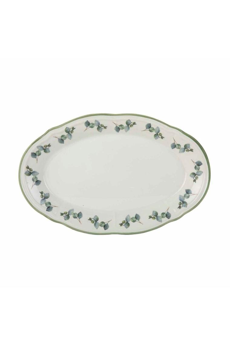 Ocaliptus Stoneware 26 Parça 6 Kişilik Kahvaltı Takımı Yeşil