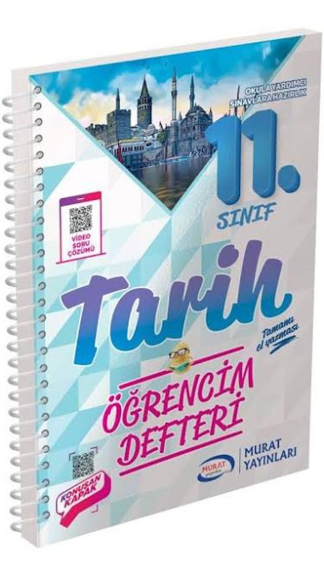 Murat Yayınları 11.Sınıf Tarih Öğrencim Defteri