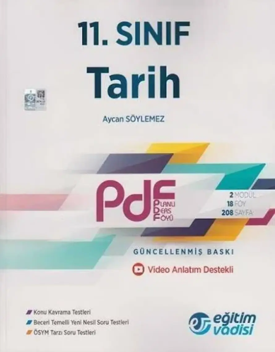 Eğitim Vadisi Yayınları 11.Sınıf Tarih Modüler Soru Bankası