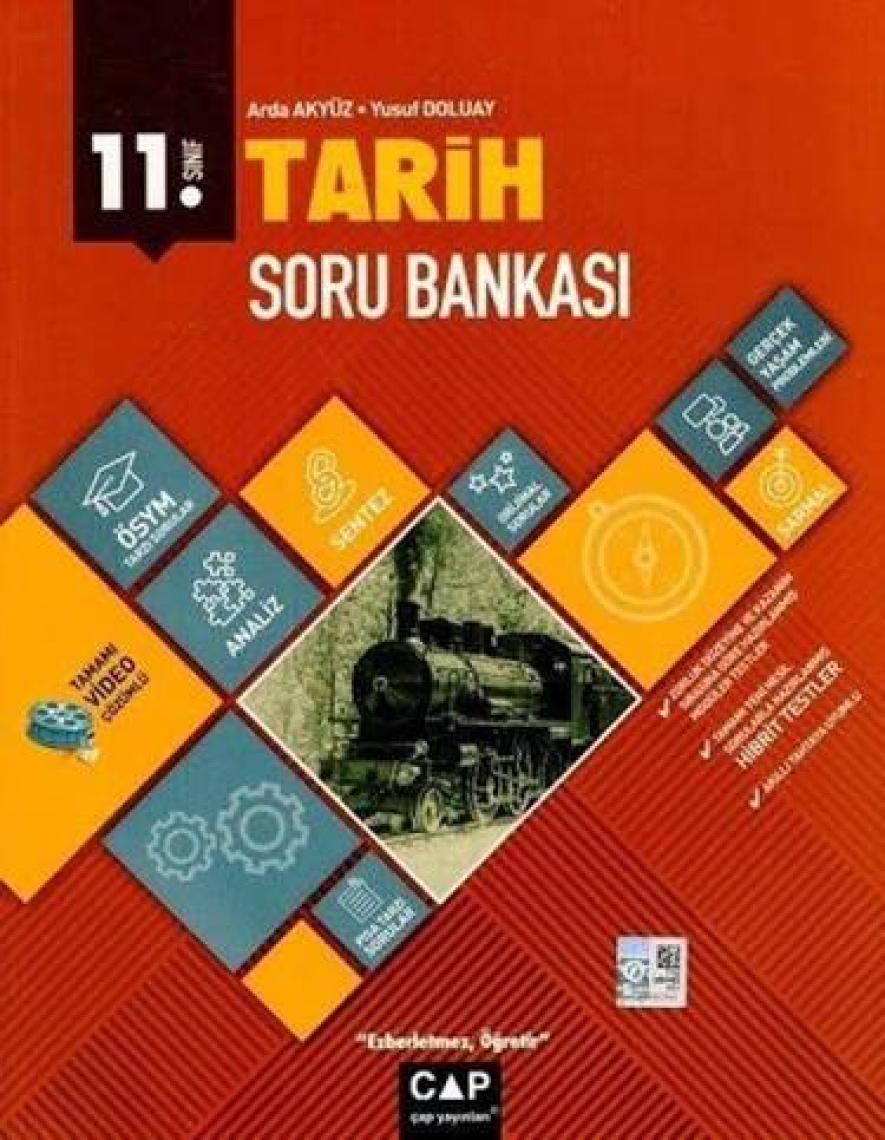Çap Yayınları 11. Sınıf Anadolu Lisesi Tarih Soru Bankası