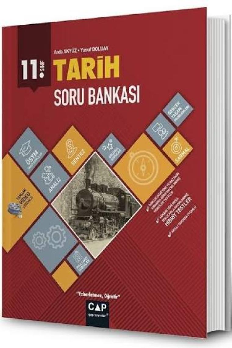 Çap Yayınları 11. Sınıf Anadolu Lisesi Tarih Soru Bankası