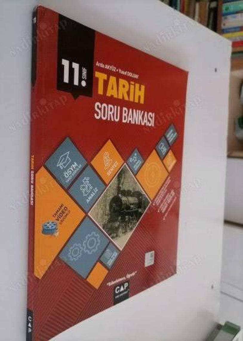 Çap Yayınları 11. Sınıf Anadolu Lisesi Tarih Soru Bankası