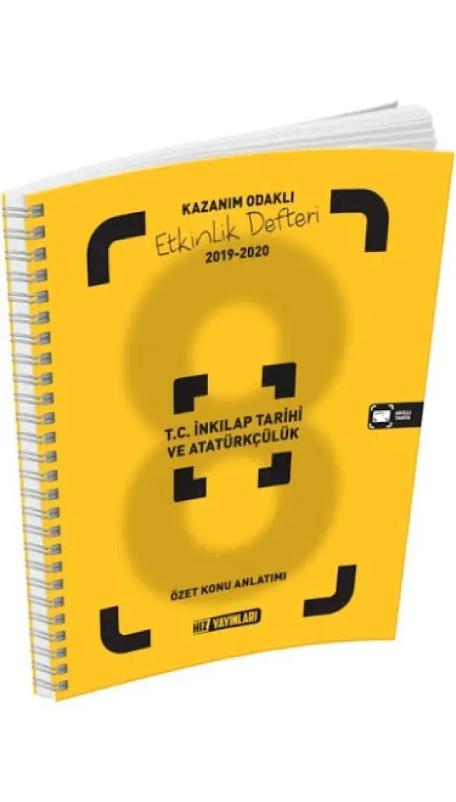 Hız Yayınları 8. Sınıf T.C Inkılap Tarihi ve Atatürkçülük Konu Anlatımlı Etkinlik Kitabı