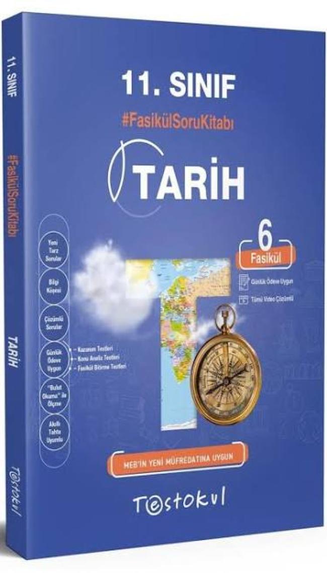 Test Okul Yayınları 11. Sınıf Tarih Fasikül Soru Kitabı