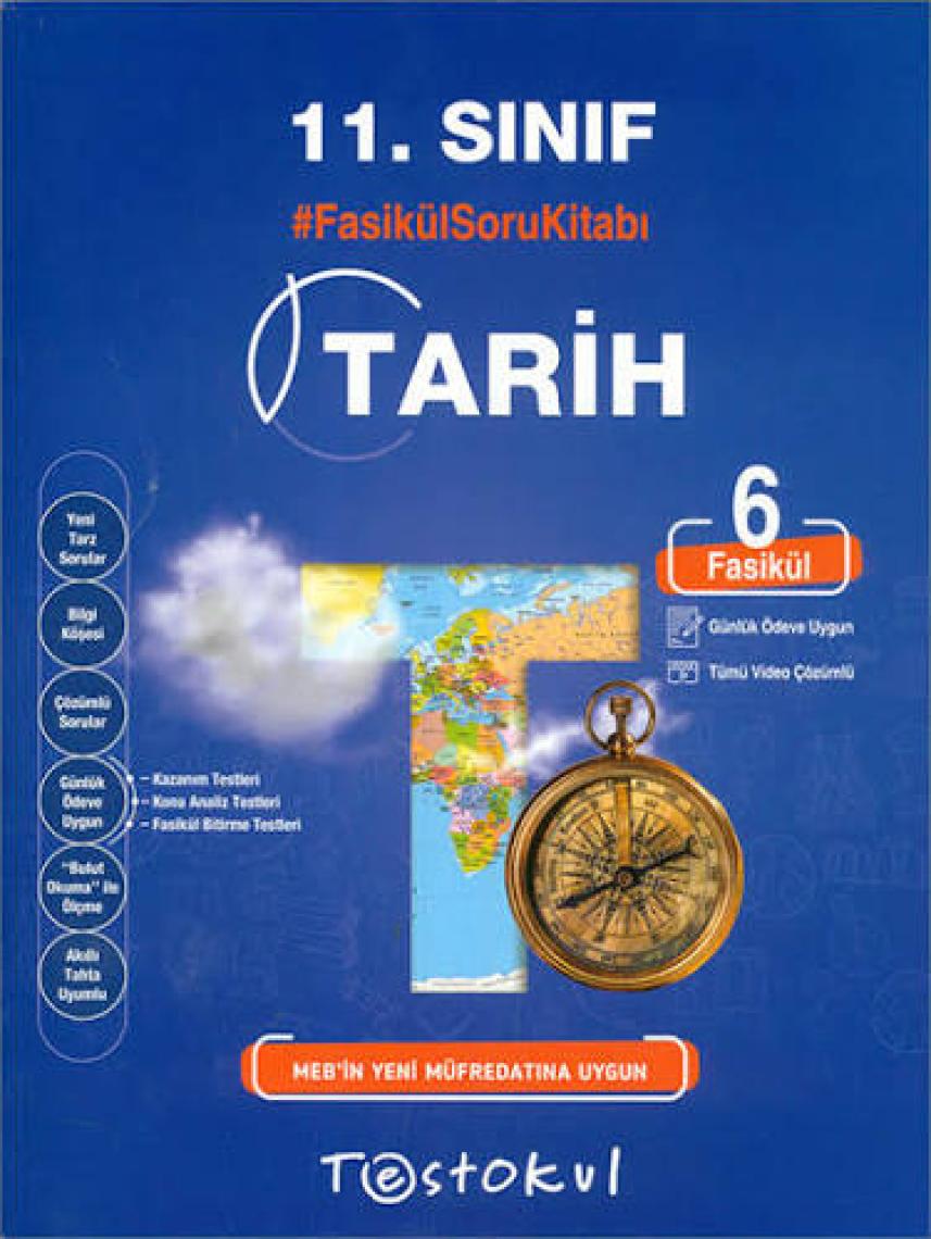 Test Okul Yayınları 11. Sınıf Tarih Fasikül Soru Kitabı