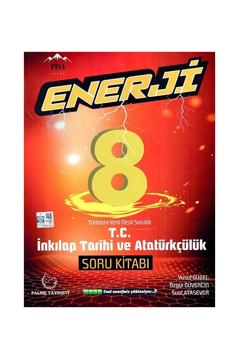 Palme Yayıncılık 8. Sınıf Inkilap Tarihi ve Atatürkçlük Enerji Soru Bankası