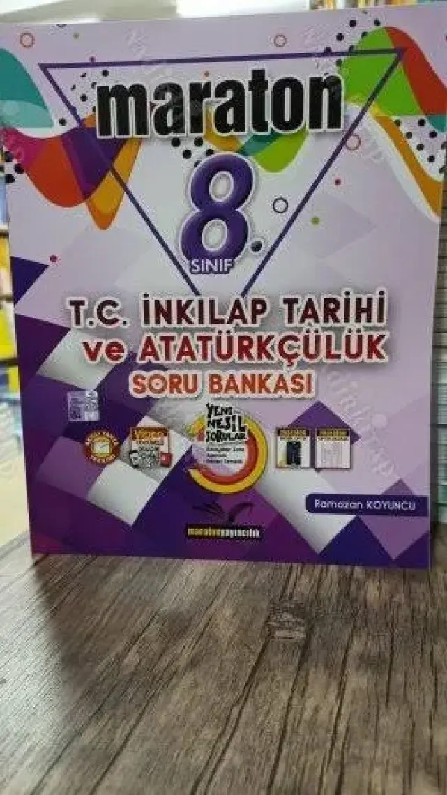 Maraton 8.sınıf T.c. Inkılap Tarihi ve Atatürkçülük Soru Bankası