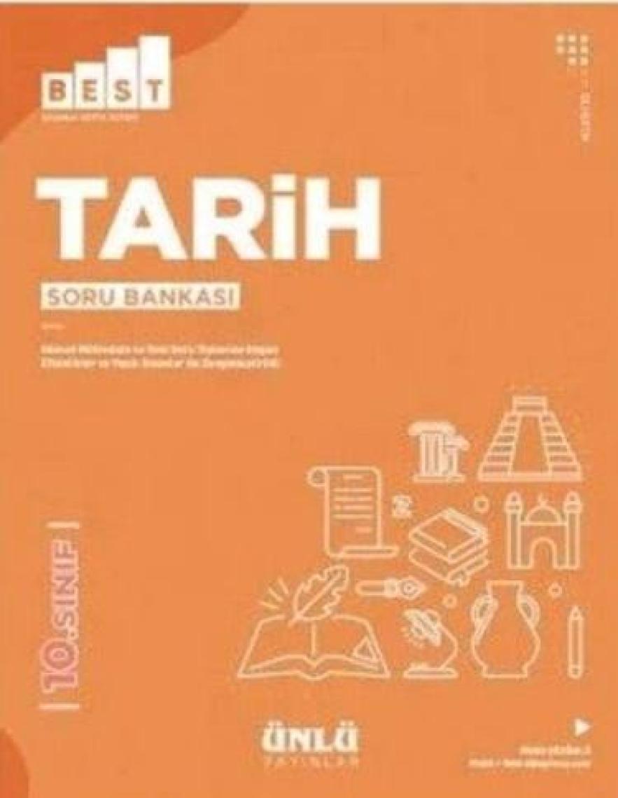 Ünlü 10. Sınıf Best Tarih Soru Bankası