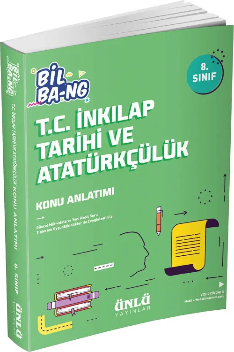Ünlü 8. Sınıf Bil Ba-Ng T.C. İnkilap Tarihi Ve Atatürkçülük Konu Anlatımı