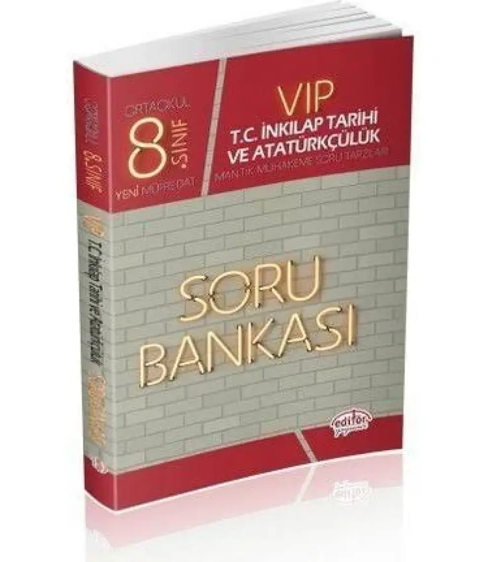 Editör Yayınları 8. Sınıf LGS Mantık Muhakeme İnkılap Tarihi ve Atatürkçülük Soruları Nasıl Çözülür