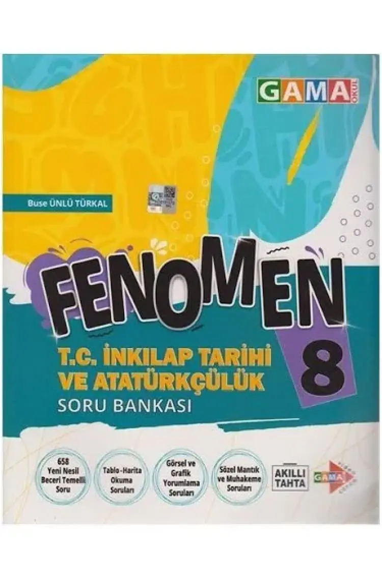 Gama Yayınları 8. Sınıf LGS Fenomen İnkılap Tarihi Soru Bankası 2021