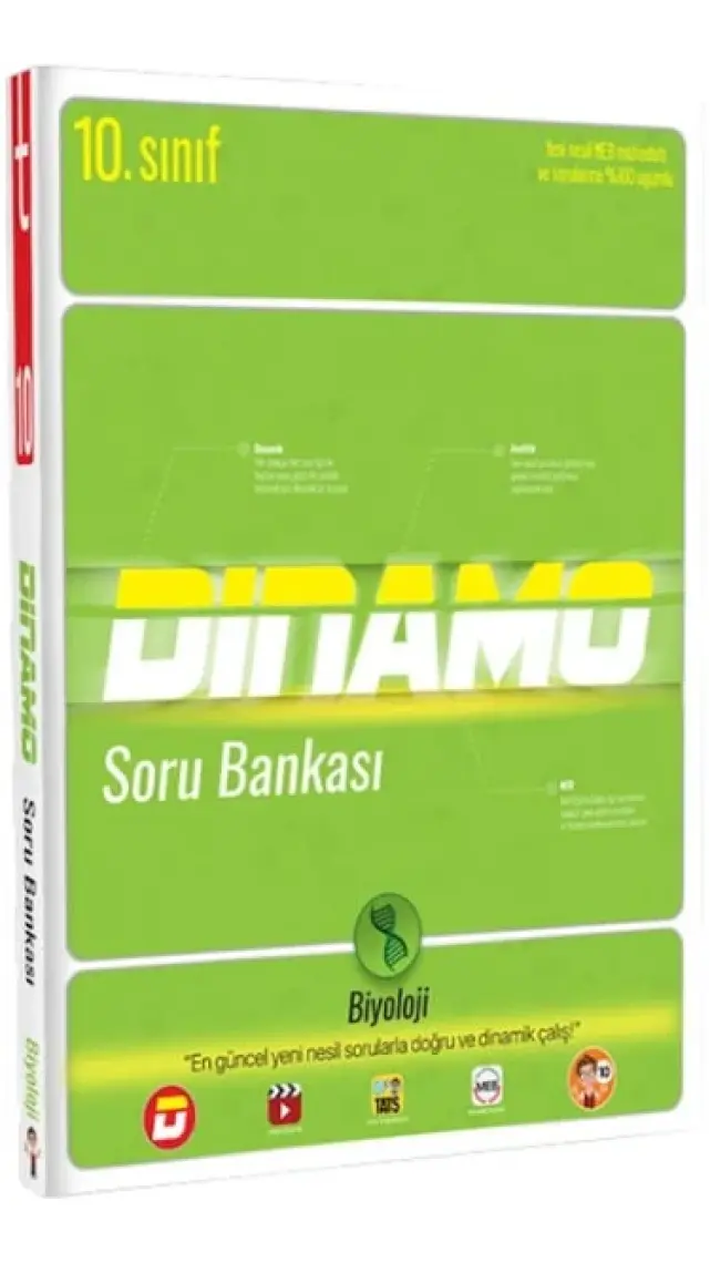Tonguç Akademi 10. Sınıf Biyoloji Dinamo Soru Bankası