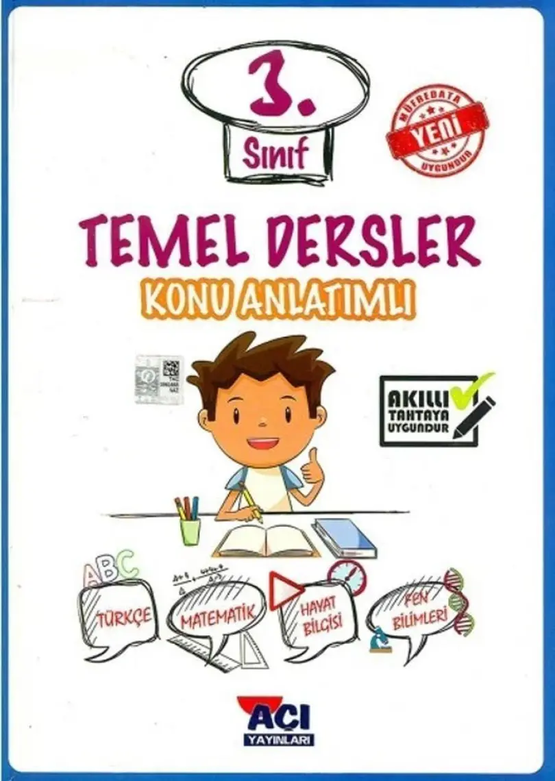 Açı Yayınları 3. Sınıf Temel Dersler Konu Anlatımlı