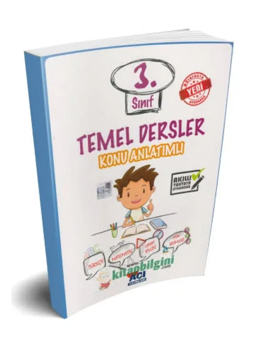 Açı Yayınları 3. Sınıf Temel Dersler Konu Anlatımlı