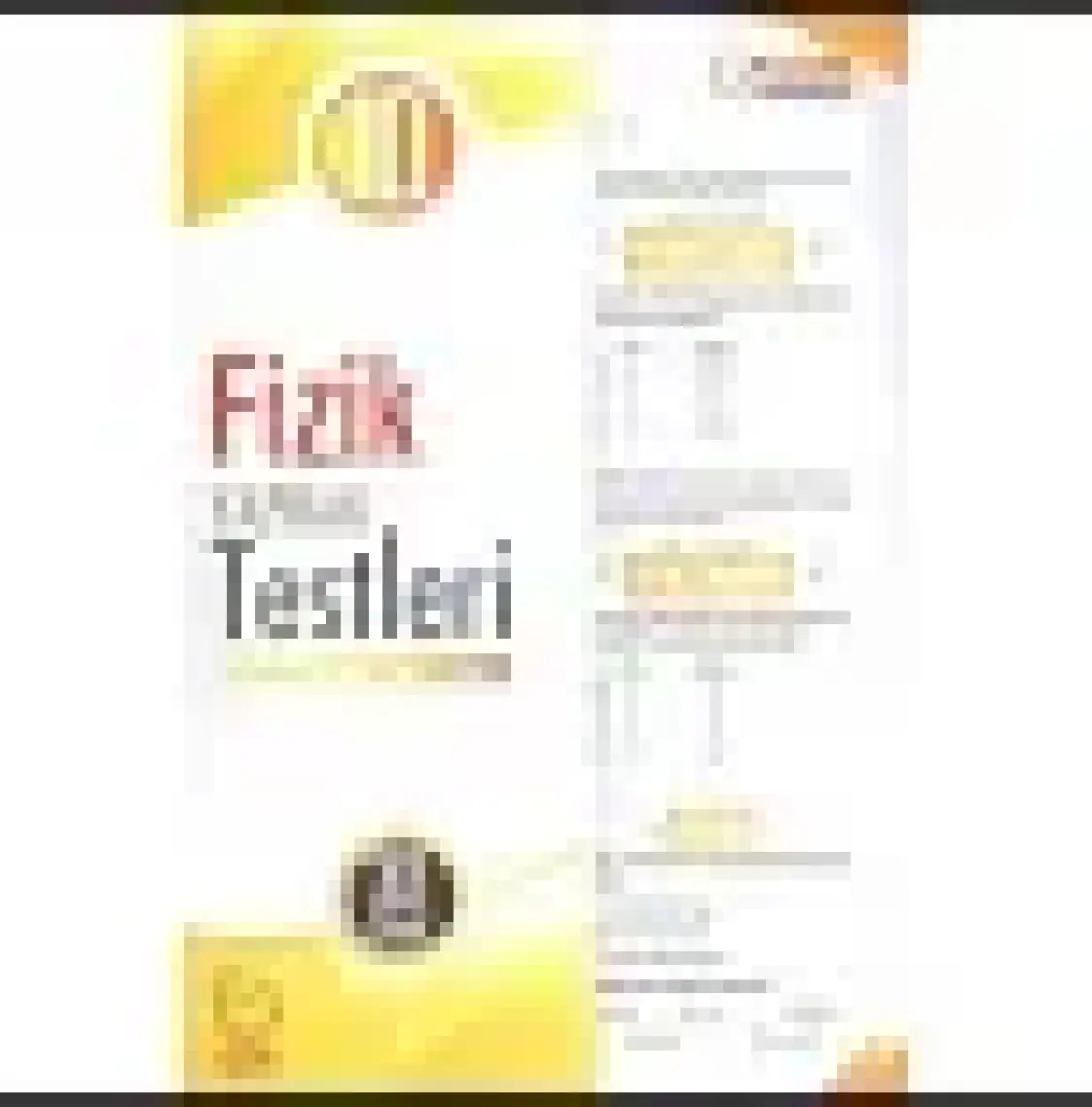 Palme Yayıncılık 10 Sınıf Fizik Yaprak Test