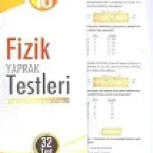 Palme Yayıncılık 10 Sınıf Fizik Yaprak Test