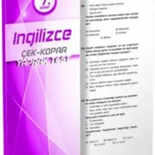 4 Adım Yayınları 4 Adım 7. Sınıf İngilizce Çek Kopar Yaprak Test