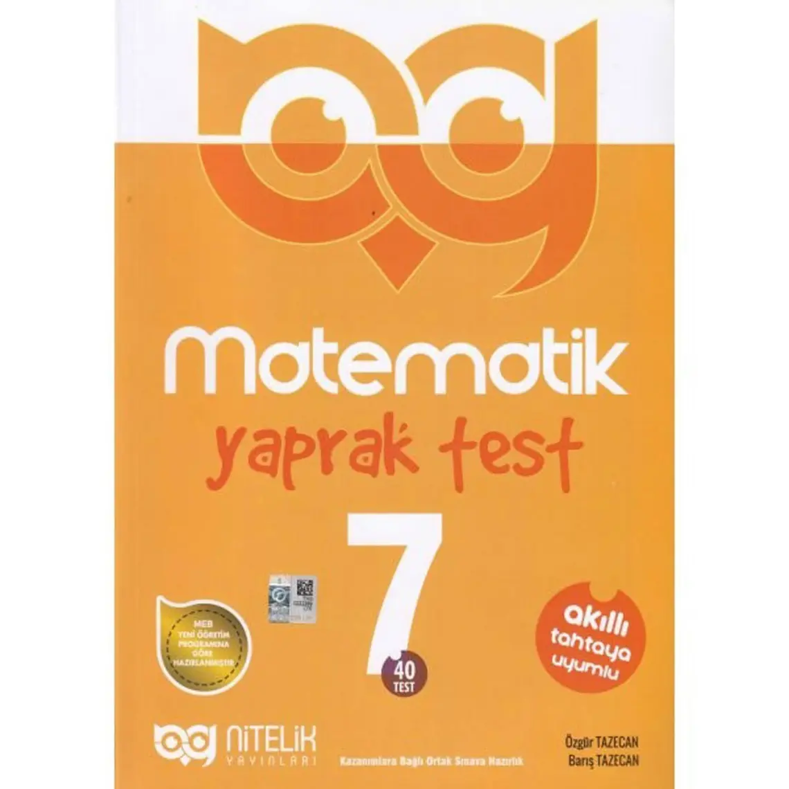 Nitelik Yayınları 7. Sınıf Matematik Yaprak Test