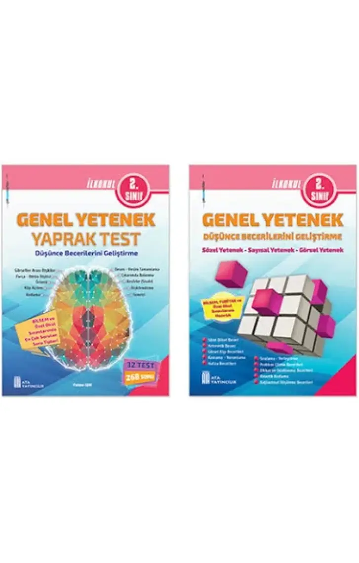 2. Sınıf Bilsem Genel Yetenek Yaprak Test+Genel Yetenek Düşünce B