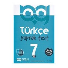 Nitelik Yayınları 7. Sınıf Türkçe Yaprak Test
