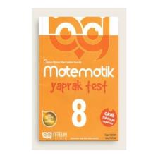 Nitelik Yayınları 8. Sınıf Matematik Yaprak Test