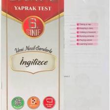 Açı Yayınları 6. Sınıf İngilizce Çek Kopart Yaprak Test