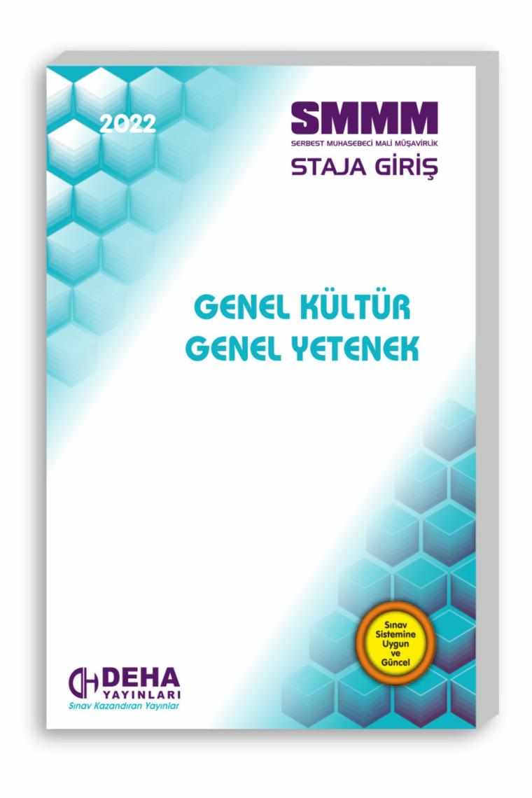 Deha Yayınları 2022 Smmm Staja Giriş Genel Kültür Genel Yetenek