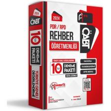 Anamorfik Yayınları 2024 ÖABT PDR – RPD Rehber Öğretmenliği 10’lu Dijital Çözümlü Paket Deneme