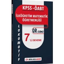 Dijital Hoca Akademi KPSS 2025 ÖABT İlköğretim Matematik Öğretmenliği Lokomotif Serisi Qr Çözümlü 7'li Deneme