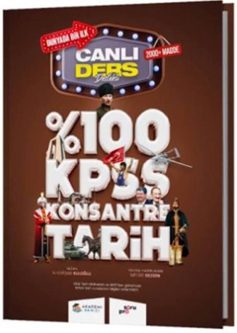 Akademi Denizi Yayınları Akademi Denizi KPSS Tam Tarih Tekrarı Ders Notları