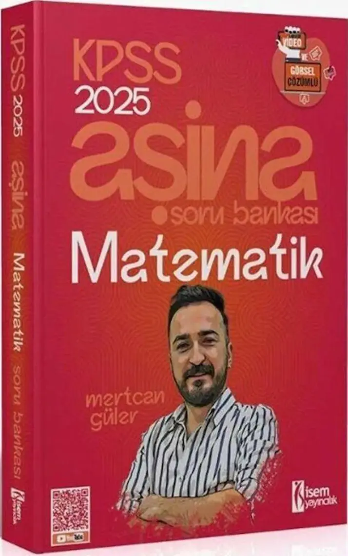 İSEM Yayıncılık 2025 Isem KPSS Aşina Matematik Soru Bankası