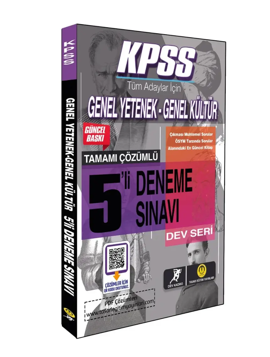 Tasarı Yayıncılık KPSS Genel Yetenek Genel Kültür 5 Çözümlü Deneme