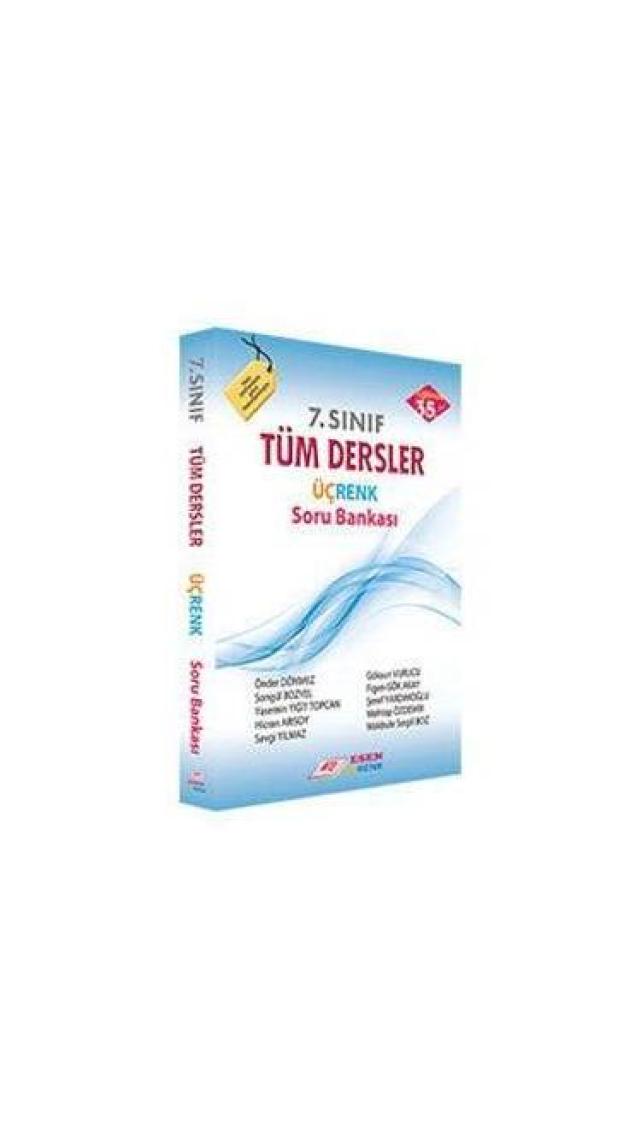 Esen Üçrenk Yayınları 7. Sınıf Tüm Dersler Soru Bankası