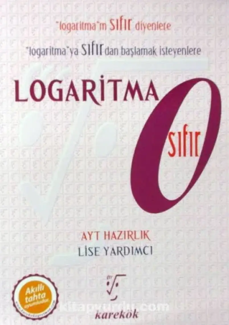 Karekök Yayıncılık Logaritma Sıfır