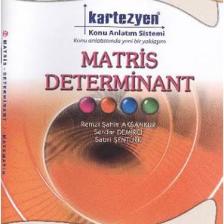 Kartezyen Matematik-34 Matris Determinant Konu Anlatım Fasikülü (Turuncu Seri)