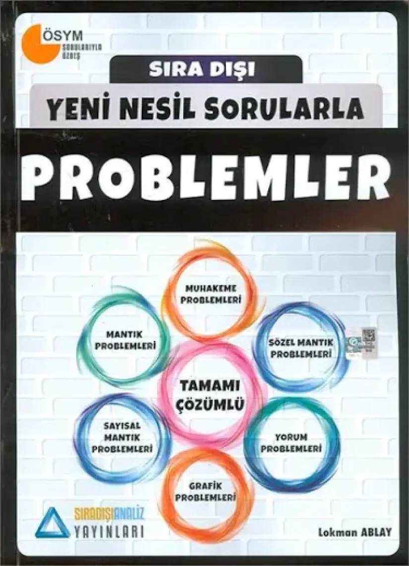 Sıradışı Analiz Yeni Nesil Sorularla Problemler Tamamı Çözümlü Konu Anlatımlı