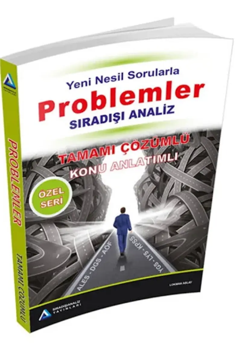 Sıradışı Analiz Yeni Nesil Sorularla Problemler Tamamı Çözümlü Konu Anlatımlı