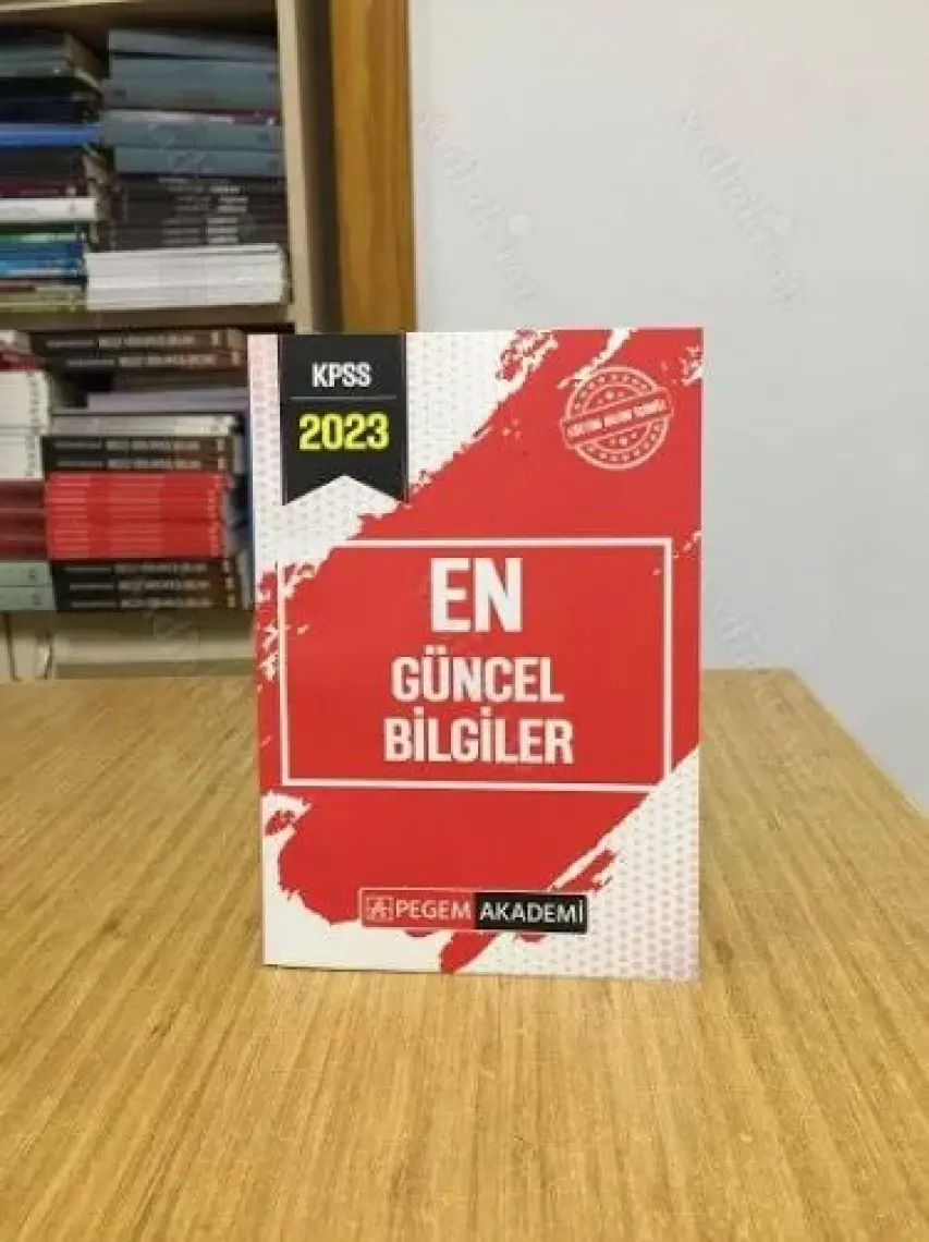 Pegem Akademi Yayıncılık 2023 KPSS En Güncel Bilgiler